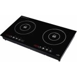 Plaque de cuisson à induction double horizontale lacor 3500 w 53 tonnes fer noir Plaque de cuisson à induction double horizontale lacor 3500 w 53 tonnes fer noir