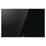 Plaque de cuisson � induction - hisense - hi8421bsc - 80 cm - 4 zones - verre tremp�