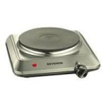 Plaque de cuisson posable severin - kp1092 - foyer en fonte - 1500w