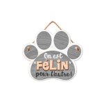 Plaque dco murale - flin pour lautre