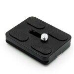 Plaque de d�gagement rapide en alliage daluminium pour tr�pied inf pu - 50 - noir