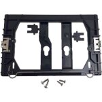 Cadre de fixation - geberit - delta 20 (r�f. 242. 274. 00. 1) - plastique noir - 159x248x35 mm - compatible ...