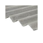 Plaque fibrociment sans amiante - l: 2. 5 m - l: 92 cm - gris Plaque fibrociment sans amiante - l: 2. 5 m - l: 92 cm - gris