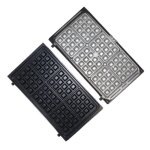 Plaque  gauffres( x2) - gaufrier croque - monsieur - [tefal] (24388)