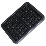 Plaque  gaufre - gaufrier croque - monsieur - [krups] (35797)