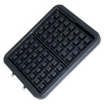 Plaque gaufres ( lunit) - gaufrier croque - monsieur - [tefal] (13307)