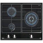 Plaque au gaz teka gzc63310xbn 60 cm - teka - 3 cuisinière - noir - convection - a pyrolyse Plaque au gaz teka gzc63310xbn 60 cm - teka - 3 cuisinière - noir - convection - a pyrolyse
