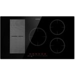 Plaque induction 5 feux encastrable - klarstein - 90 cm - 7000 w - plaque de cuisson �lectrique - plaque ...