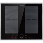 Plaque induction encastrable 4 feux - klarstein - 7000 w - vitrocramique - noir