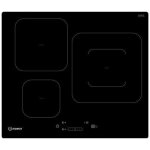 Plaque induction - indesit - is33q60ne - 3 foyers - largeur 60 cm - puissance booster 3 kw