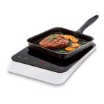 Plaque induction posable - medion md18490 - 1 foyer - 2000w - 60 / 240c - 8 programmes - l 29 x p 36 ...