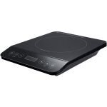 Plaque induction silver style 1975 - 1 feu - 2000 w - noir
