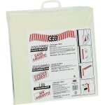 Plaque isolante - geb - propfeu - 1100 �c - 500x500 mm - fibres de laine min�rale