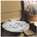 Diffuseur de chaleur pour gaz plaque mijoteuse en alliage daluminium 18 cm pour cuisson - compatible ...