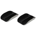 Plaques  mini - baguettes pour machine  pain moulinex - jeu de 2 - noir
