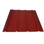 Plaque nervur�e acier laqu� 2000 x 910 x 040 mm - l: 2000 mm - l: 910 mm - e: 0. 4 mm - rouge ral 8012 ...