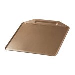 Plaque  ptisserie sans rebords 36 x 33 cm zenker mojave gold