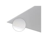 Plaque polycarbonate alvolaire 10mm - l: 3 m - l: 98 cm - translucide