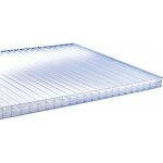 Plaque polycarbonate alvolaire 32mm - l: 3 m - l: 98 cm - e: 32 mm - clair