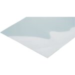 Plaque polycarbonate transparent 400 x 500 x 1 mm modelcraft