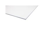 Plaque pvc expans blanc - l: 100 cm - l: 100 cm - e: 3 mm - blanc