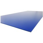 Plaque pvc expans couleur - l: 100 cm - l: 50 cm - e: 3 mm - bleu