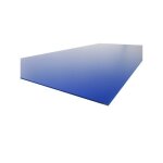 Plaque pvc expans couleur - l: 100 cm - l: 100 cm - e: 3 mm - bleu