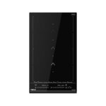Plaque - teka - 2 feux 30 / 51cm - domino induction - touch control multislider