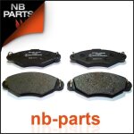 Plaquettes de frein avant pour peugeot 206 + 306 2l 2m 7b n3 n5 hayon van Plaquettes de frein avant pour peugeot 206 + 306 2l 2m 7b n3 n5 hayon van