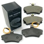Plaquettes de frein avant pour renault espace ii j / s63 2. 1 2. 2 td 4x4 Plaquettes de frein avant pour renault espace ii j / s63 2. 1 2. 2 td 4x4