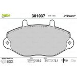 Plaquette de frein gamme first ford transit v - valeo - 301037