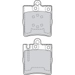 Plaquette de frein gamme first mercedes slk 03 / 04> rr - valeo - 302028
