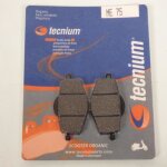 Plaquette de frein tecnium pour moto yamaha 125 dtr 1988 - 2002 neuf