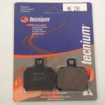 Plaquette de frein tecnium scooter yamaha 125 xmax 2006 - 2016
