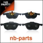 Plaquettes / sabots de frein avant pour ford c - max focus kuga mazda 2 5 volvo