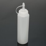 Plastique bouteille pr sauce huile vinaigre condiment cuisine distributeur cruet 8 oz