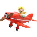 Plastoy - le petit prince - figurine le petit prince dans son avion 7 cm