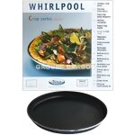 Plat crisp pour micro - ondes whirlpool family chef / talent -  31cm