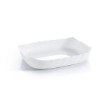 Plat de cuisson blanc 29 x 23 cm smart cuisine trianon - luminarc