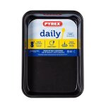 Plat  four en mtal 32x22cm daily pyrex