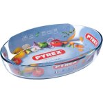 Plat  four - pyrex - 1450038 - oval - en verre borosilicate - 35 x 24 cm