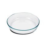 Plat  four rond plat  tarte moule de cuisson capacit 2. 4 l - diamtre 26. 3 x hauteur 5. 8 cm - juanio ...