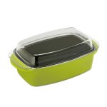 Relaxdays plat à four avec couvercle antiadhésif gratin lasagnes fonte d?aluminium lavable au lave - ... Relaxdays plat à four avec couvercle antiadhésif gratin lasagnes fonte d?aluminium lavable au lave - ...