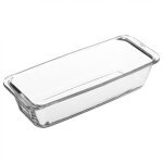 Plat  gteau - paris prix - 31cm - verre - transparent - adapt pour cuisson au four