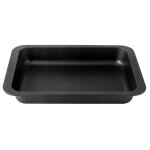 Plat  lasagnes - zenker - rf. 7503 - acier inoxydable - 36 x 27 x 5 cm - non compatible lave - vaisselle ...
