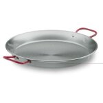 Plat a paella en tole acier 30 cm.