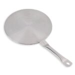 Disque relais induction - tech discount - acier inoxydable - gris - 20cm