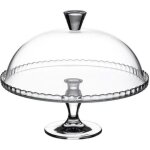 Plat  tarte en verre - pasabahce - 32cm - cloche de protection - compatible lave - vaisselle - style ...