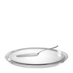 Plat a tarte limit 32 cm + pelle a tarte en inox - leonardo
