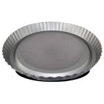 Plat � tarte rond avec fond amovible moule de cuisson anti - adh�rent moule � manqu� - diam�tre 28 cm ...